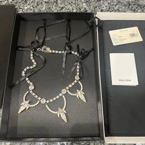 Miu Miu Crystal Necklace